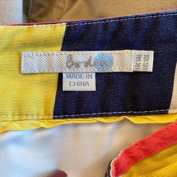 Boden Brightly Colored Geo Print Pencil Skirt - Picture 2 of 8